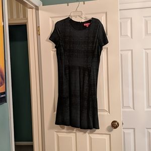 Betsy Johnson plaid flannel dress